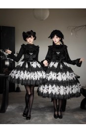 With Puji Letters and Poems-Dead Leaf Butterfly Cutsew JSK OP and Sets(Leftovers/Full Payment Without Shipping)